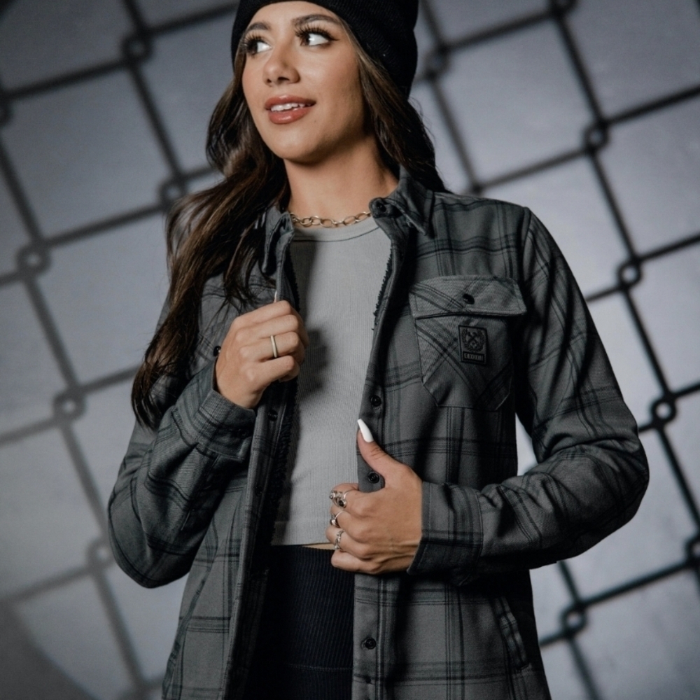 Women's Dakota Sherpa Lined Flannel Jacket by the Dixxon Flannel Co - Small NWT